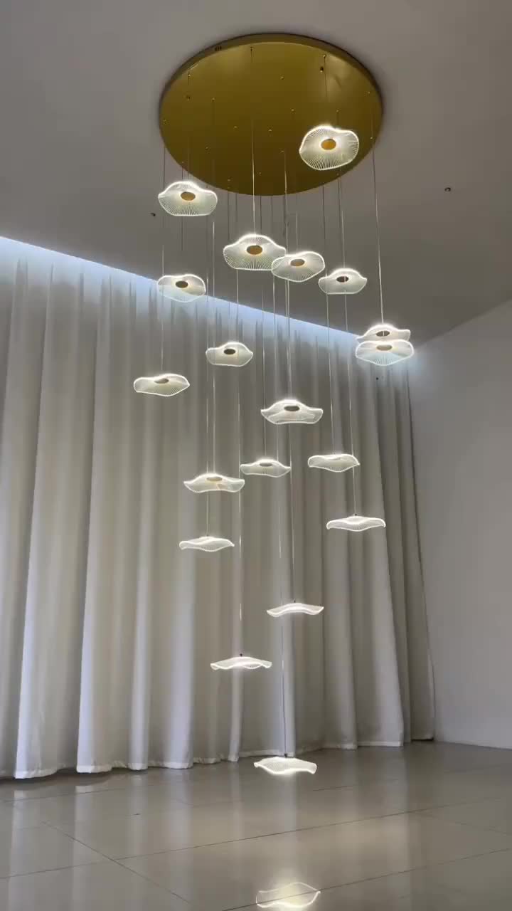 لوستر سقفی مدرن پلکسی گلاس پانچی کد ۱۱۲۰|لوستر و چراغ آویز|تهران, چیتگر جنوبی|دیوار