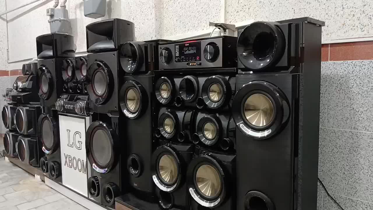 ضبط الجی مدل RX8500|سیستم صوتی خانگی|ساری, |دیوار