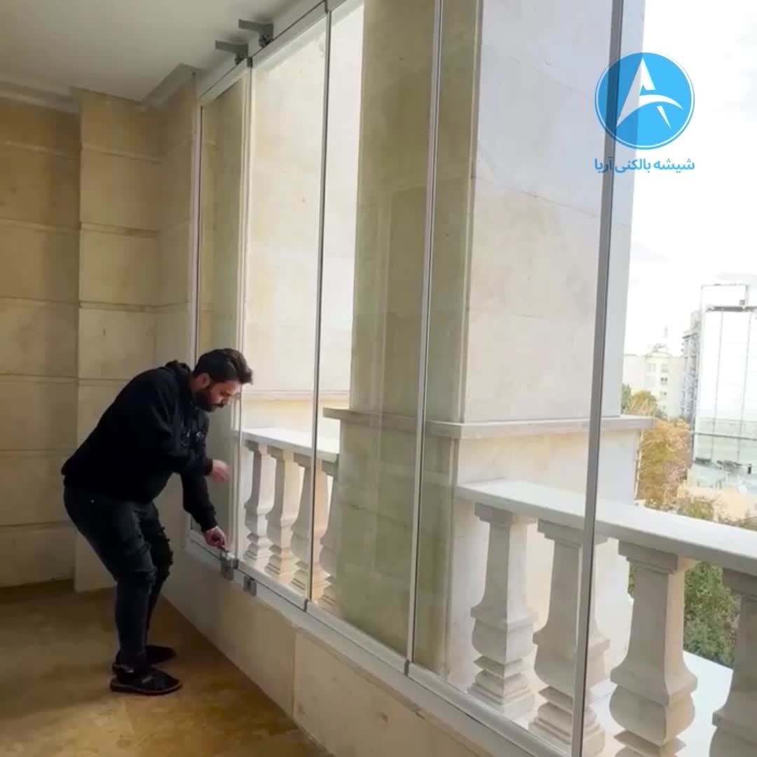شیشه بالکنی ریلی / اقساطی/با گارانتی و خدمات|خدمات پیشه و مهارت|تهران, قناتکوثر|دیوار