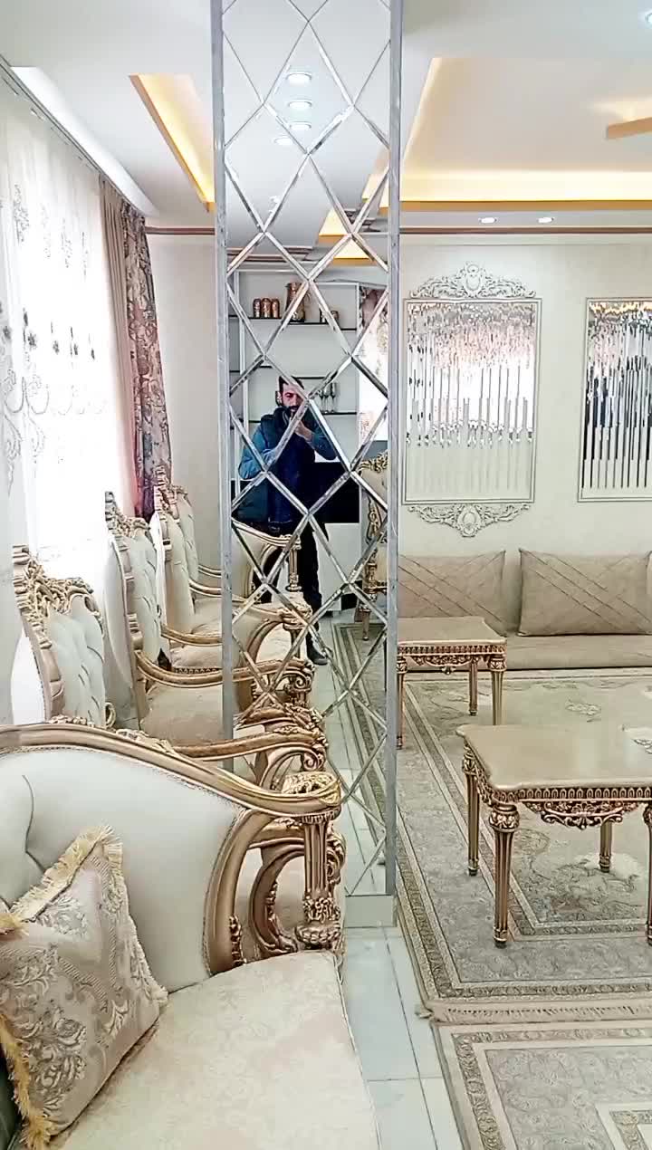 کاغذدیواری نقاشی آینه کاری پرده مرگورترگورارومیه|خدمات پیشه و مهارت|ارومیه, |دیوار