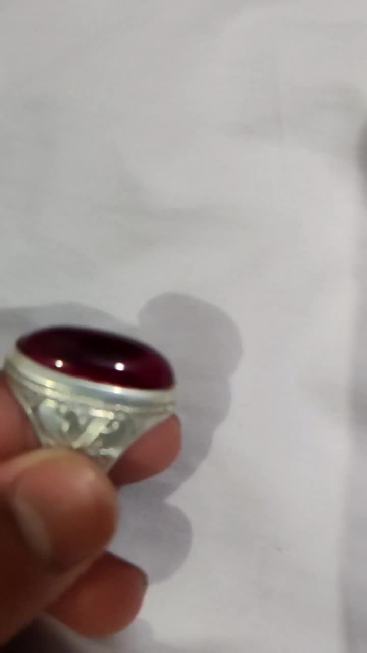 انگشتر یاقوت و فیروزه نیشابوری|جواهرات|زاهدان, |دیوار