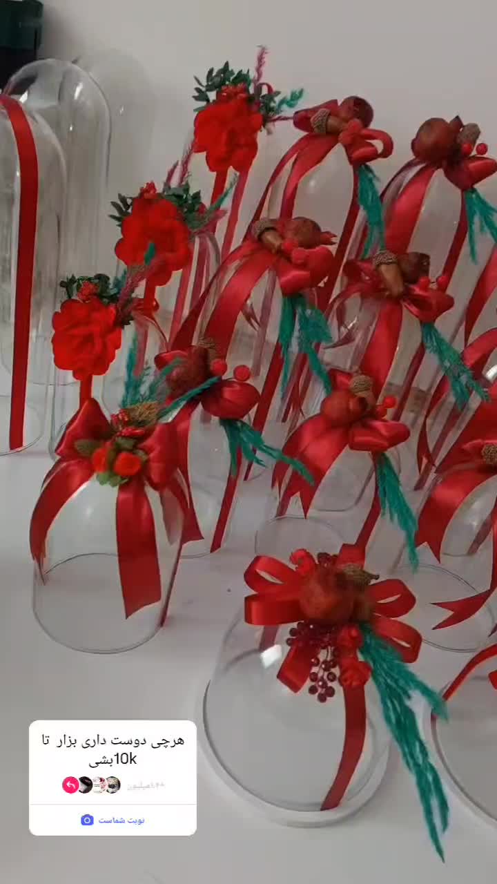 باکس آجیل یلدا.حضوری هم امکان پذیراست|صنایع دستی و سایر لوازم تزئینی|قیدار, |دیوار