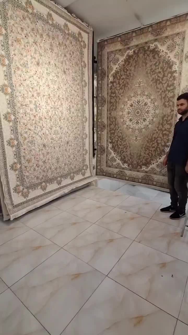 فرش ماشینی 1200 شانه اکریلیک گل برجسته|فرش|تهران, شهرک استقلال|دیوار