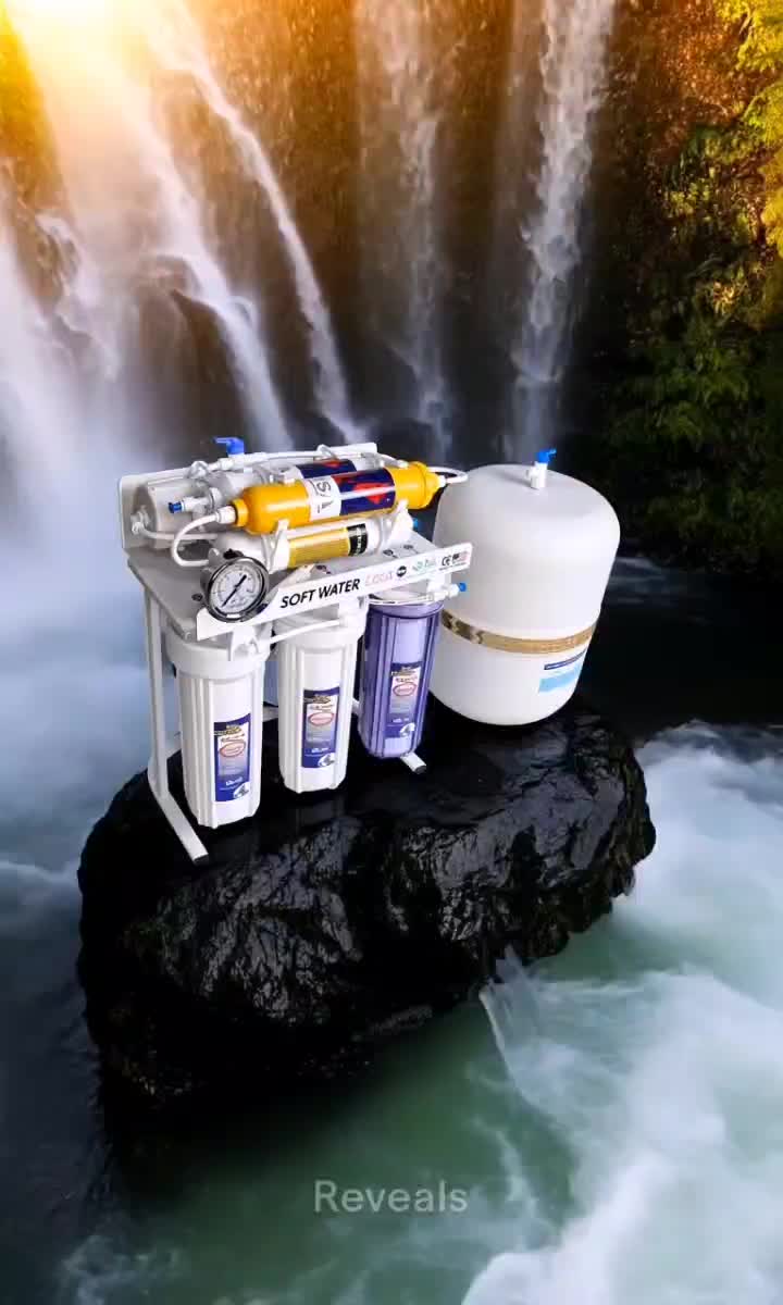 دستگاه تصفیه آب سافت واتر با پمپ تایوان|آبسردکن و تصفیه آب|رفسنجان, |دیوار