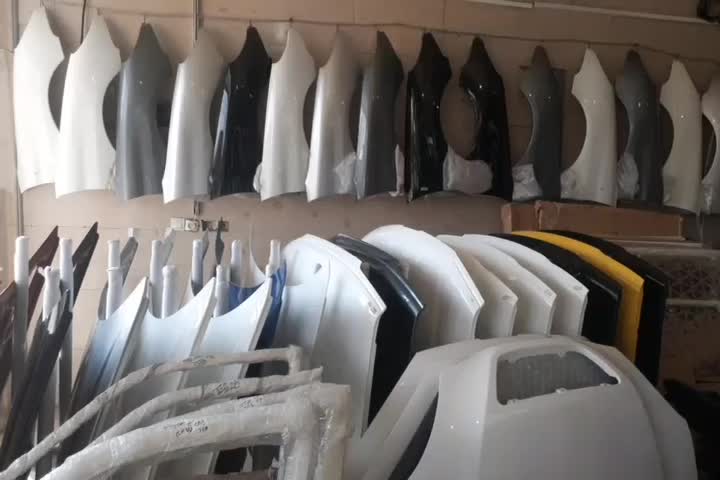 کاپوت درب گلگیر..رنگ کوره ای پژوسمندتیبا..|قطعات یدکی و لوازم جانبی|سیرجان, |دیوار