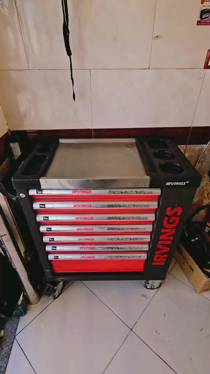 میز ابزار 387 پارچه آلمانی 7 کشو|ابزارآلات|مشهد, الهیه|دیوار