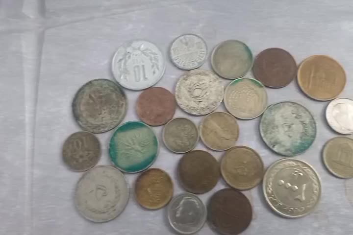 سکه|کلکسیون سکه، تمبر، اسکناس|پرند, فاز ۶|دیوار