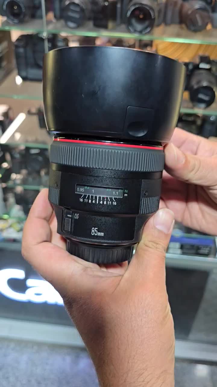لنز کانن Canon EF 85mm f/1.2L II USM|دوربین عکاسی و فیلم‌برداری|تهران, شیخ هادی|دیوار