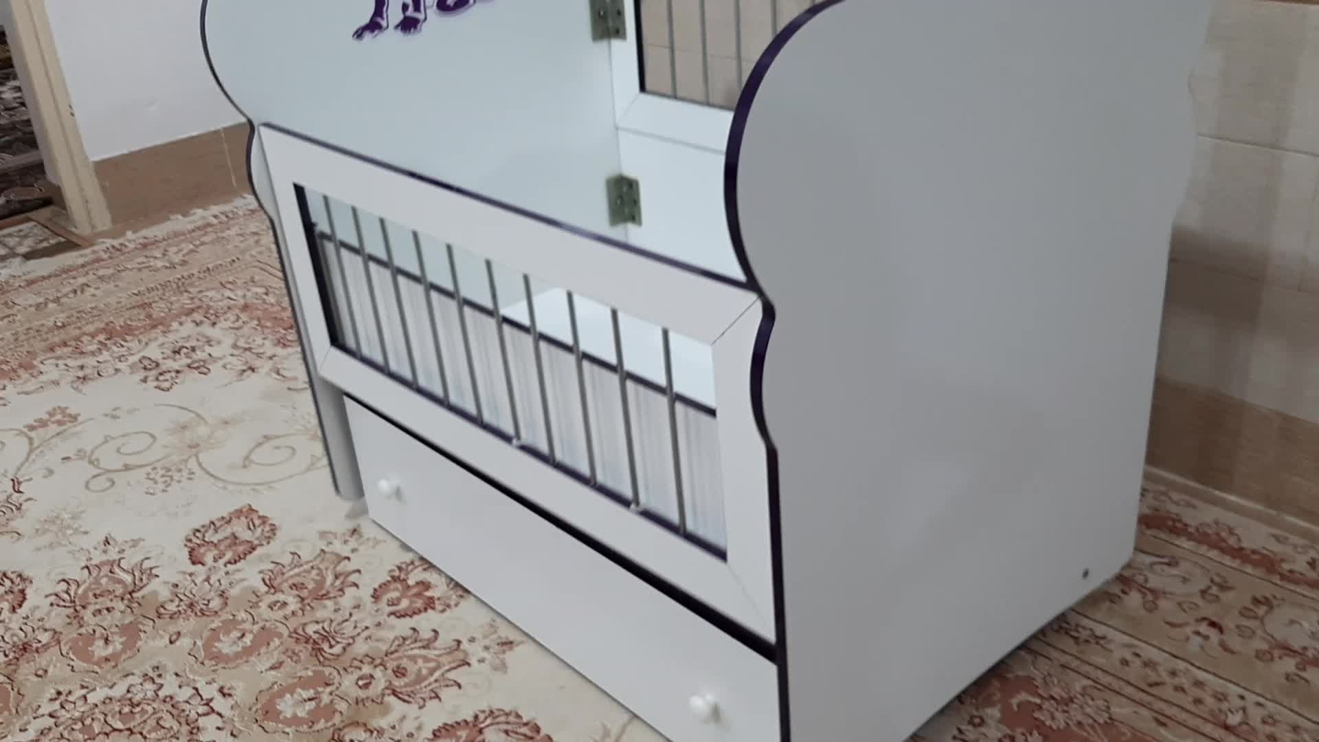 تخت خواب گهواره دار|تخت و صندلی بچه|شیراز, امام حسین|دیوار