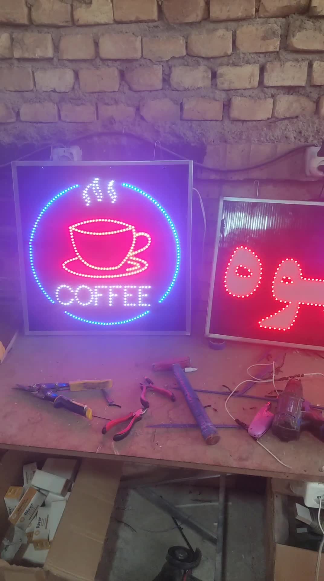 تابلو کافه قهوه بشرط وضمانت|فروشگاه و مغازه|خرمآباد, |دیوار