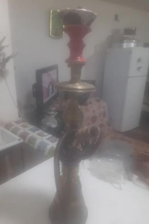 قلیان برنز|کلکسیون و سرگرمی|شبستر, |دیوار