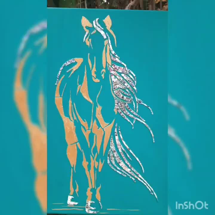 تابلوی اسب ِ رویا|تابلو، نقاشی، عکس|رشت, پارک شهر|دیوار