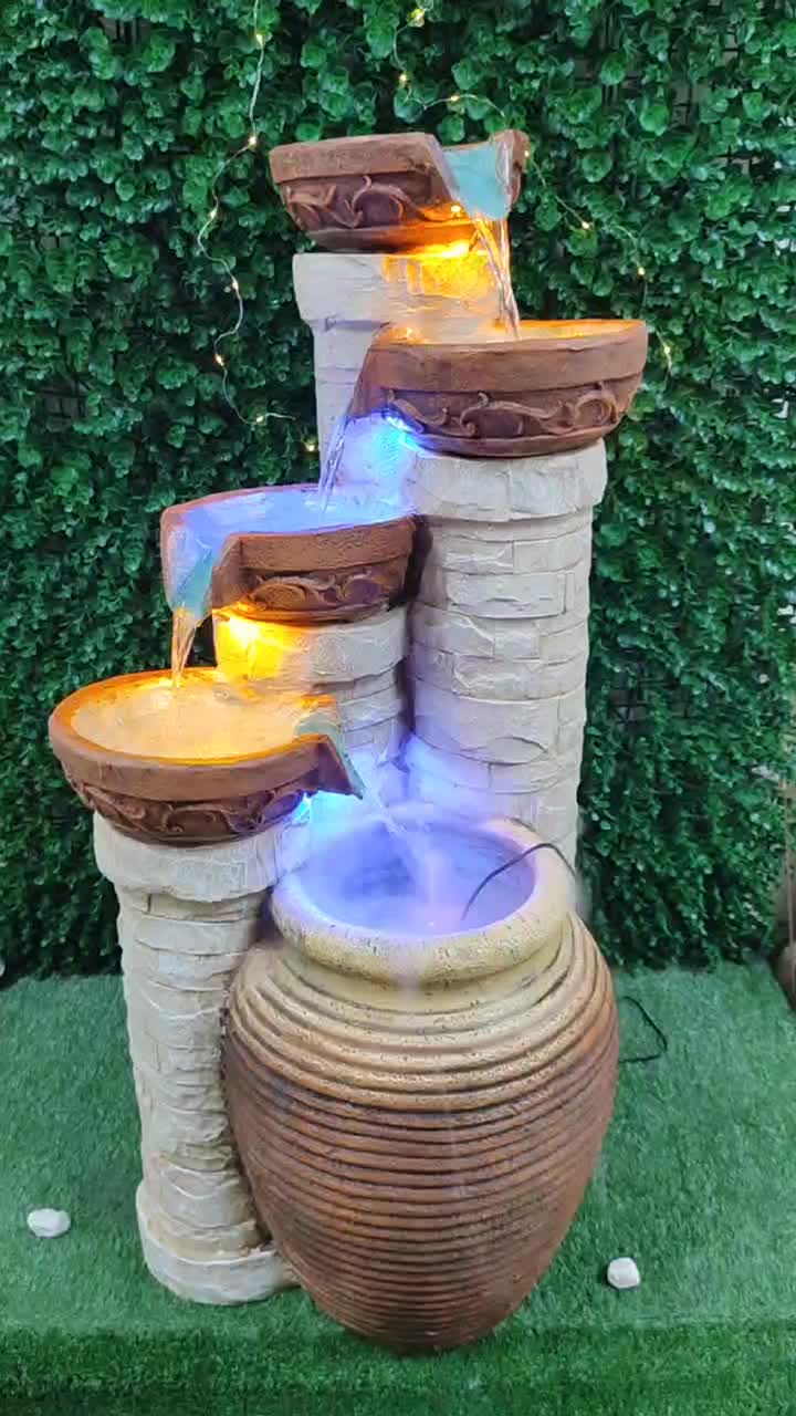 آبشار دیواری و آبنما رومیزی|مصالح و تجهیزات ساختمان|یزد, |دیوار