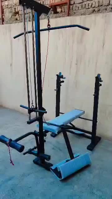 دستگاه بدنسازی چندین کاره تاشو وزنه دمبل هالتر|تجهیزات ورزشی|تهران, استاد معین|دیوار