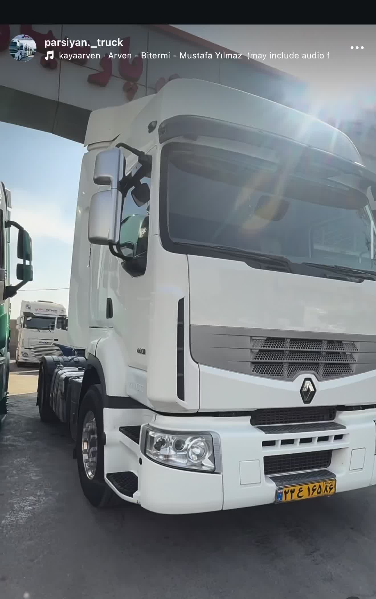 کشنده رنو ۲۰۱۴ فول ۴۶۰ ریتارد گیربکس|خودرو سنگین|مشهد, طرق|دیوار