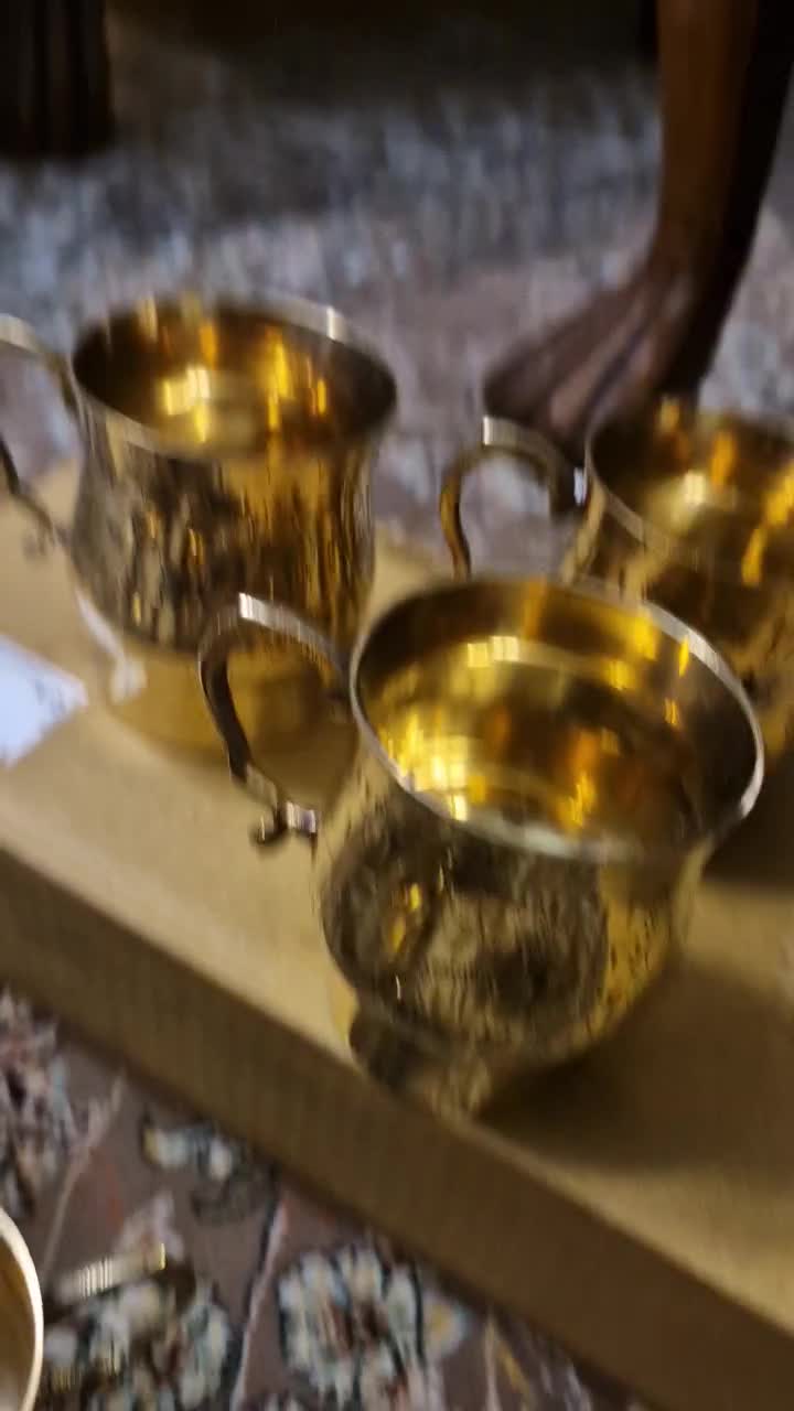 فنجان برنجی برنزی|صنایع دستی و سایر لوازم تزئینی|تهران, تهرانپارس غربی|دیوار