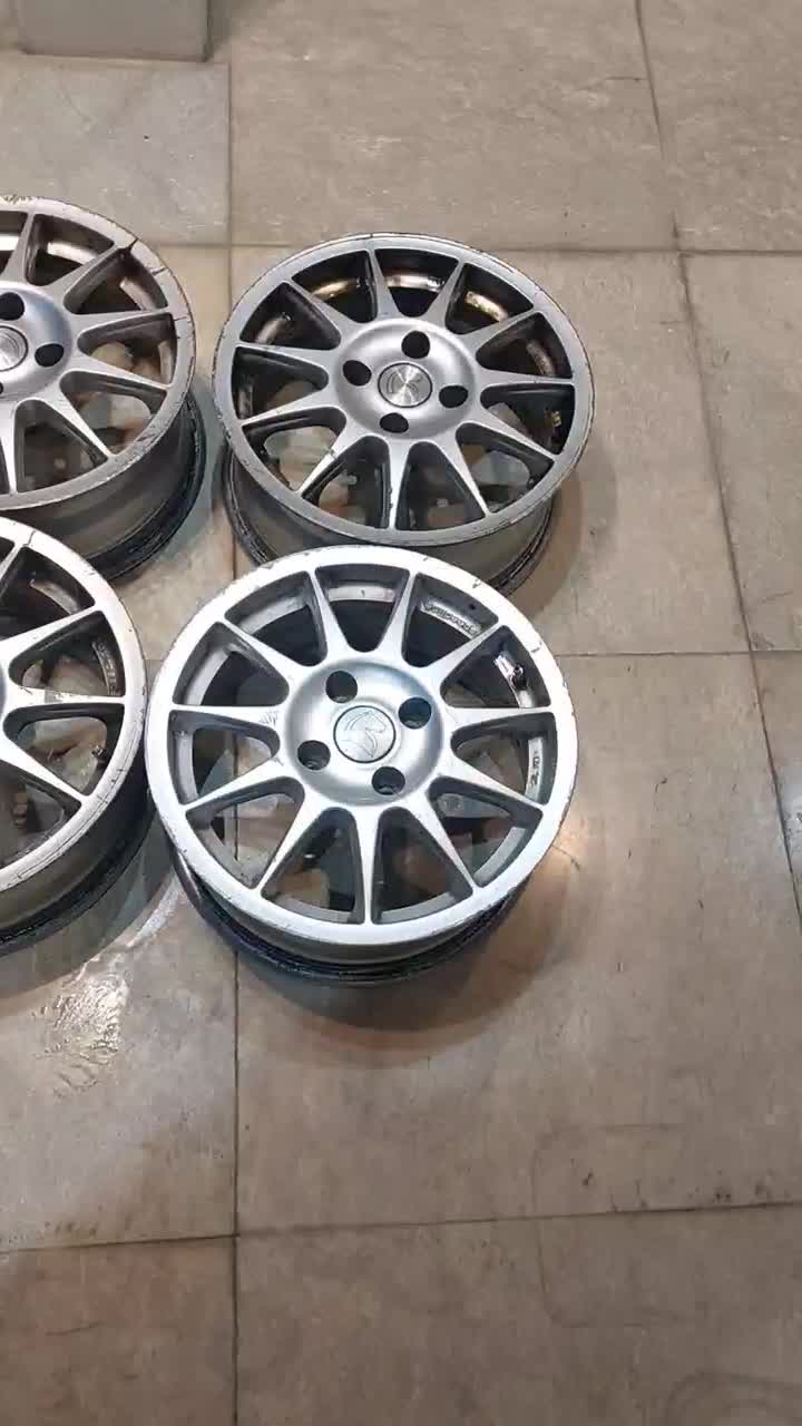 ۴ رینگ ۱۱ پر اسپورت فابریکی شرکت|قطعات یدکی و لوازم جانبی|گلپایگان, |دیوار