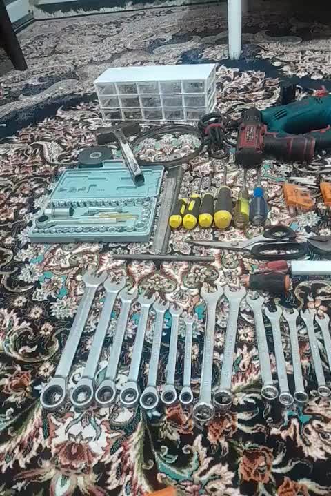 ابزار کامل دریل شارژی اره چکشی عمود بر|ابزارآلات|گلبهار, شهر جدید گلبهار|دیوار