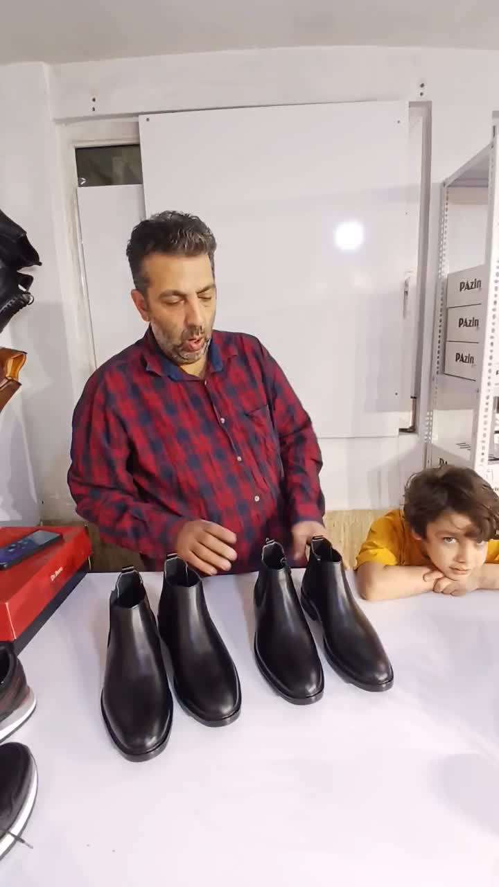 کفش تمام چرم مجلسی ساق دار|کیف، کفش، کمربند|کرج, فاز ۴ مهرشهر|دیوار