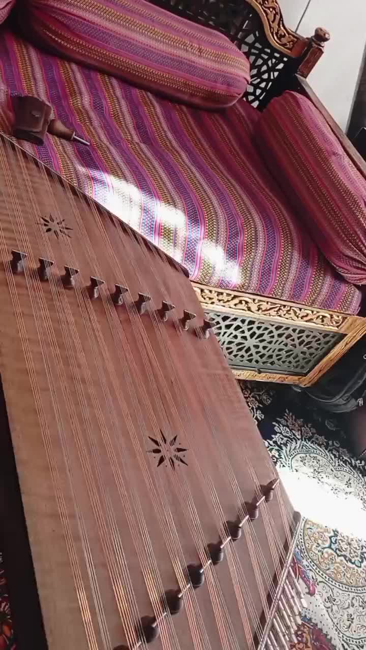 سنتور دو مهر حمیدی راد|سازهای سنتی|شاهینشهر, شهرک گلدیس|دیوار