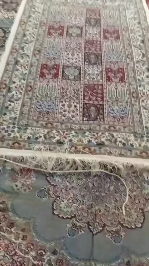 فرش یک در یک ونیم خشتی دستباف جنس اصل نو|فرش|درح, |دیوار