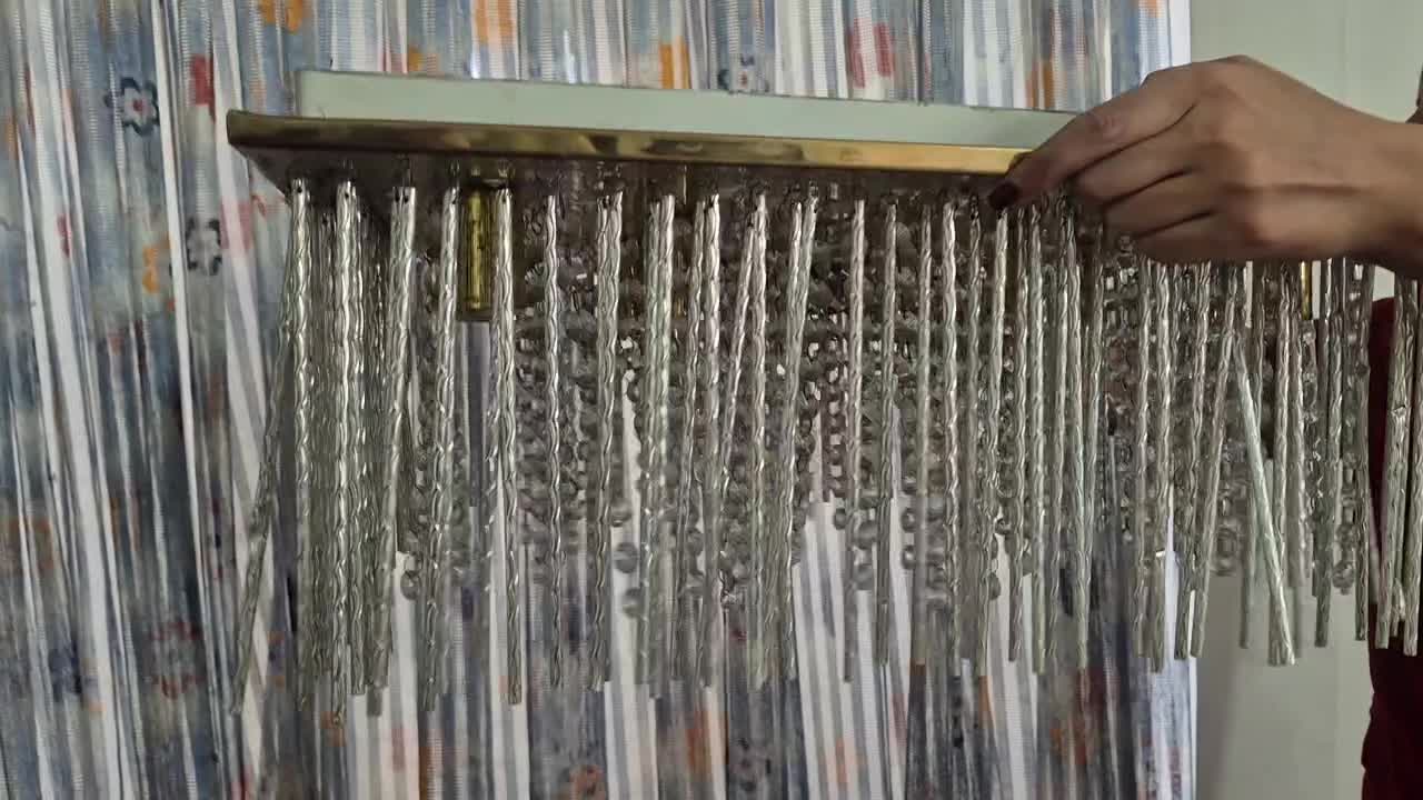 لوستر سقفی کریستالی 60*60|لوستر و چراغ آویز|کرج, کلاک نو|دیوار