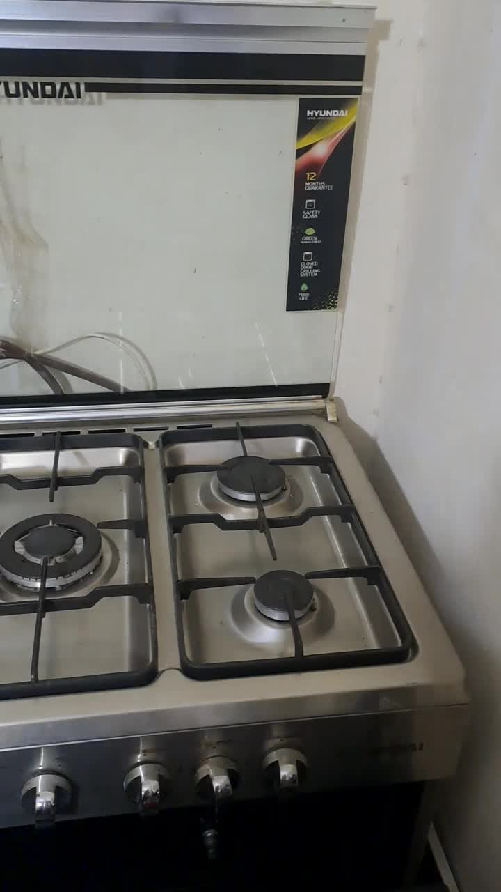 اجاق گاز فر دار ۵ شعله هیوندا|اجاق گاز و لوازم برقی پختوپز|تهران, نازیآباد|دیوار