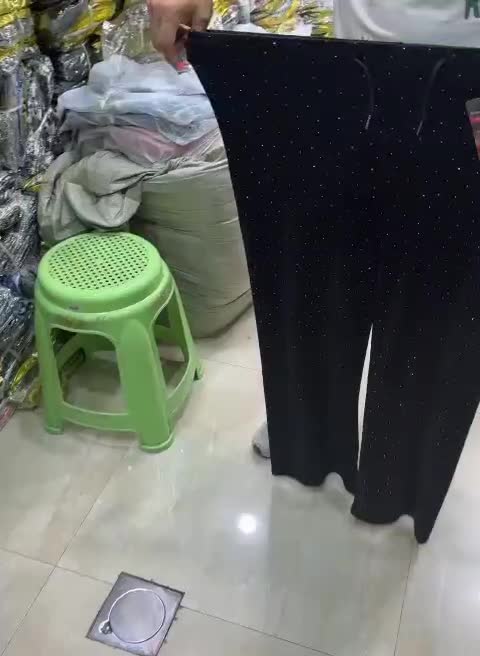 شلوار مخمل نگین دار قوار دلر|لباس|جم, |دیوار
