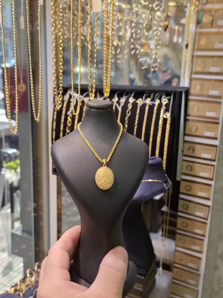 زنجیر میرو و پلاک آوا بدون اجرت فقط با ۶ درصد|جواهرات|رشت, فلسطین|دیوار