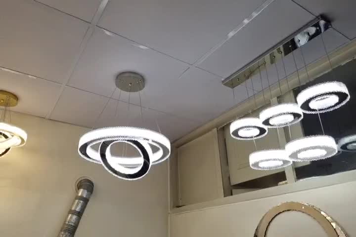 لوستر سقفی آویز نقره ایی طلایی|لوستر و چراغ آویز|بومهن, |دیوار