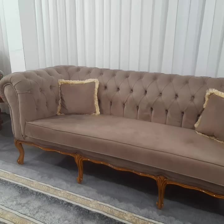 مبل سه نفره چستر باکلاس|مبلمان خانگی و میز عسلی|نیشابور, ده حلاج|دیوار