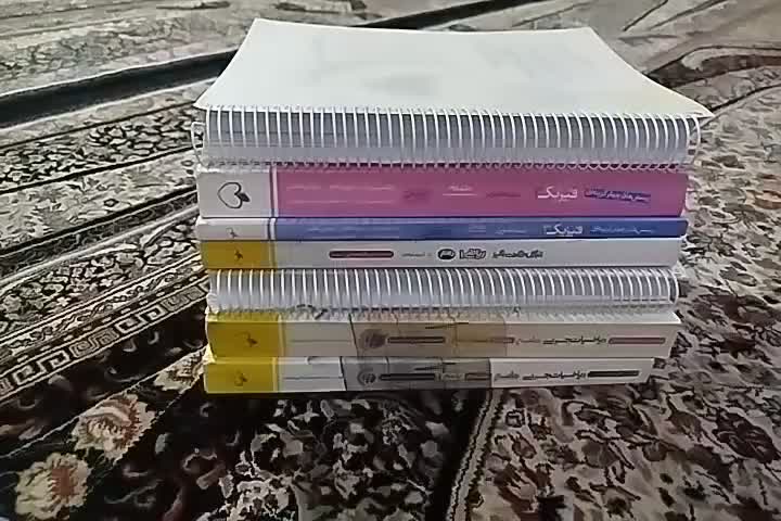 فروش ۶ جلدکتاب کار پایه دوازدهم تجربی و دهم|کتاب و مجله آموزشی|سراوان, |دیوار