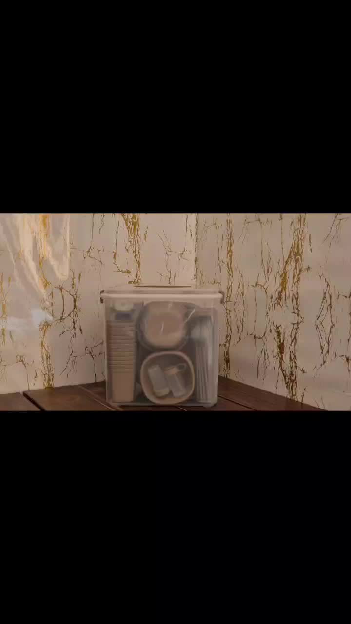 ست دوازده نفره مسافرتی(تولید کننده ظروف مسافرتی)|ظروف نگهدارنده، پلاستیکی، یک‌بارمصرف|اصفهان, شیخ طوسی|دیوار