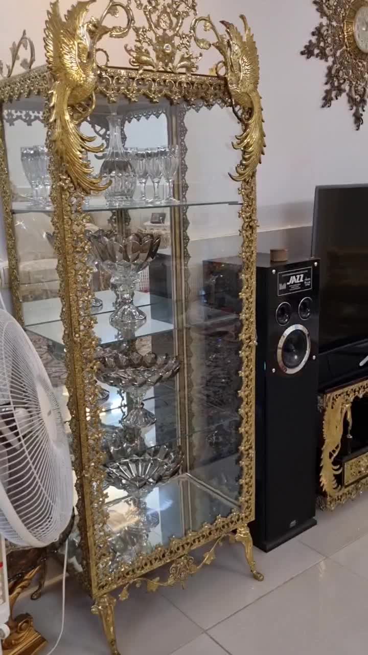 آینه کنسول میز تلوزیون بوفه برنزی|بوفه، ویترین، کنسول|تهران, تهرانپارس شرقی|دیوار
