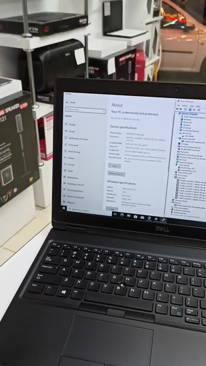 لپ تاپ استوک دل Dell i7-gen8|رایانه همراه|تربت‌حیدریه, کاشانی|دیوار