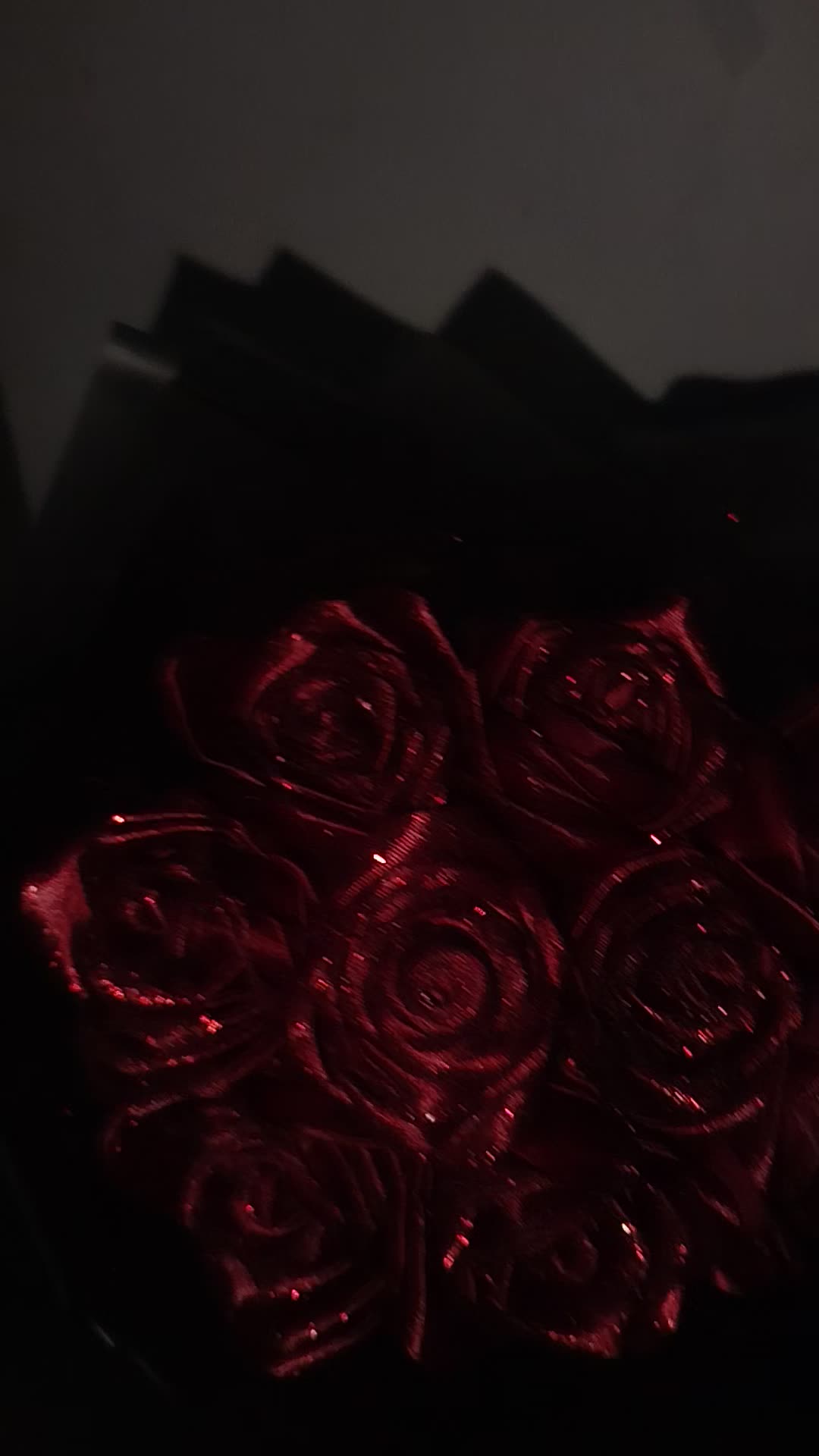 گل ربانی زرشکی مدل فول شاین|گل مصنوعی|آران و بیدگل, |دیوار