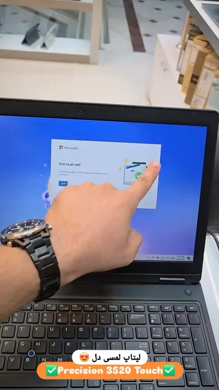 دل لمسی گرافیکدار Dell Precision 3520 i5-HQ|رایانه همراه|مشهد, ارشاد|دیوار
