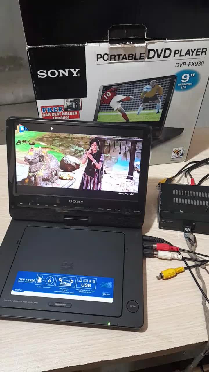 دی وی دی لبتابی پرتابل سونی اصل ژاپن FX930|پخشکننده DVD و ویدیو|ری, منصوریه منگل|دیوار