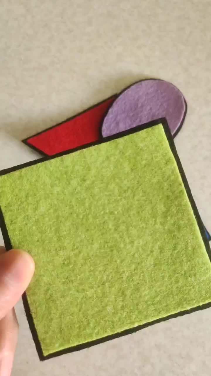 پک اشکال هندسی کودکان|لوازم التحریر|مشهد, چاهشک|دیوار