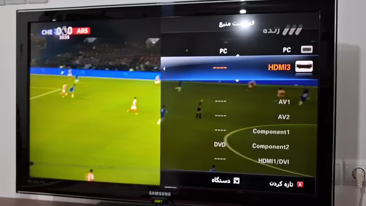 تلویزیون 40 سامسونگ|تلویزیون و پروژکتور|بروجرد, |دیوار