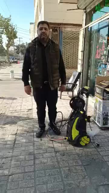 کارواش استریم چرخدار مجهز به کفپاش و شلنگجمعکن|ماشین‌آلات صنعتی|مشهد, هدایت|دیوار