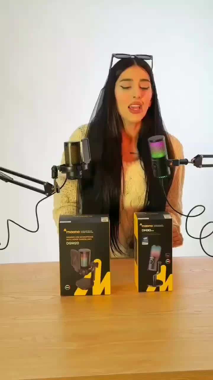 میکروفون کندانسور maono dgm20 همراه با پایه بازویی|قطعات و لوازم جانبی رایانه|تهران, نجات اللهی|دیوار
