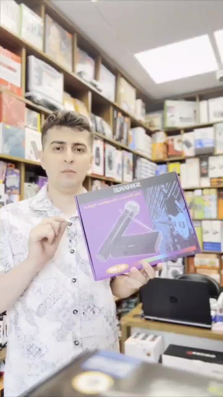 میکروفون بی سیم jas جاسکو و شور SHURE SH200 و 300G|صوتی و تصویری|تهران, چیتگر جنوبی|دیوار