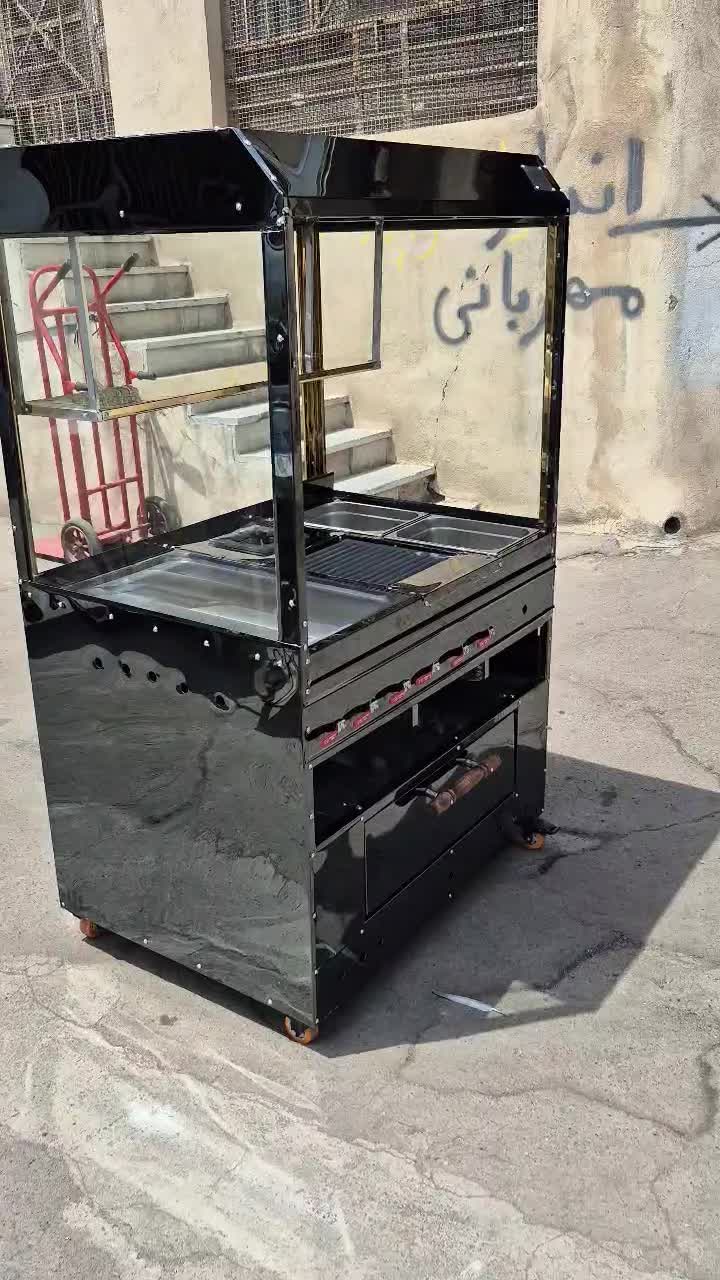 فر ورق استیل مشکی فر ساندویچی صنعتی/ورق آینه ای|کافیشاپ و رستوران|تهران, شوش|دیوار