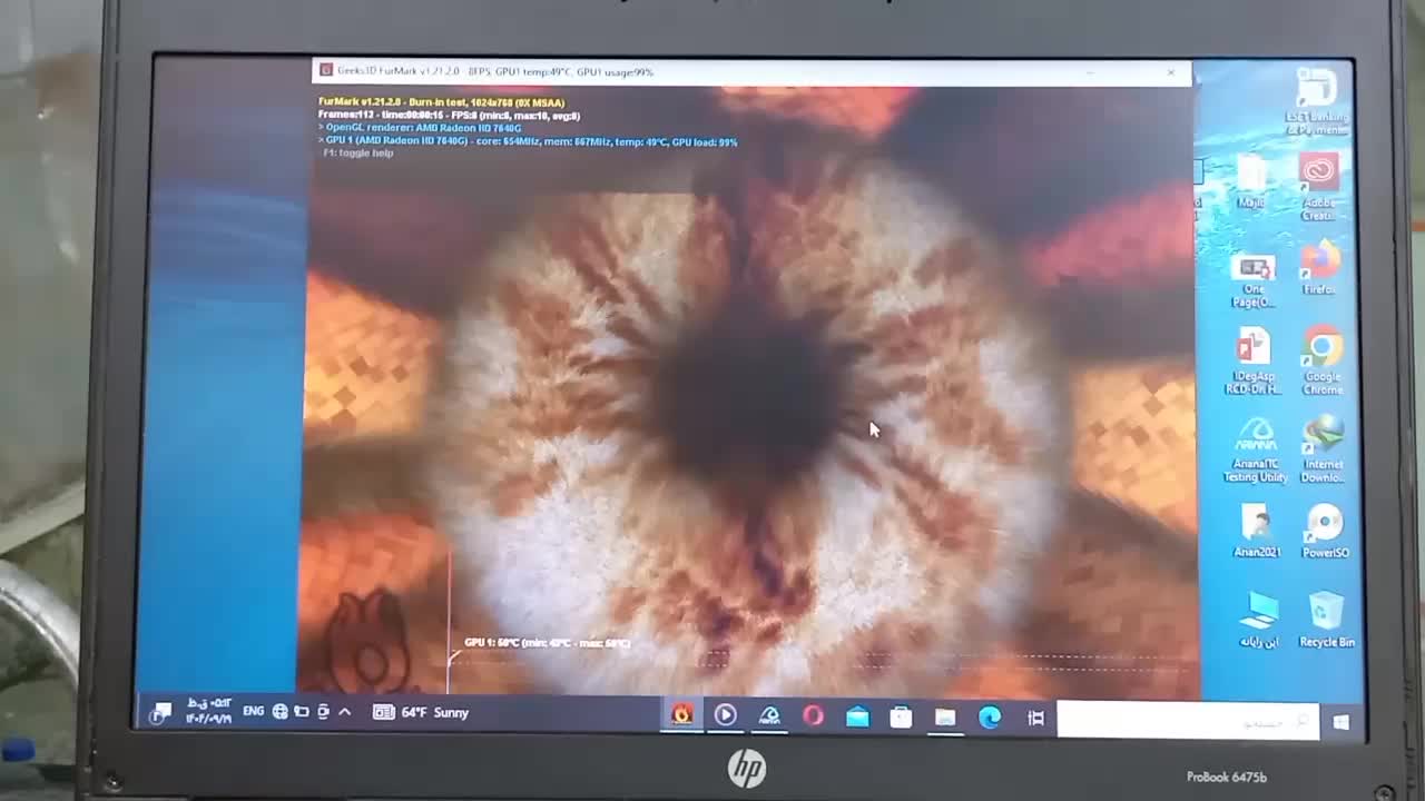 loptop hp probook 6475b|رایانه همراه|همدان, |دیوار