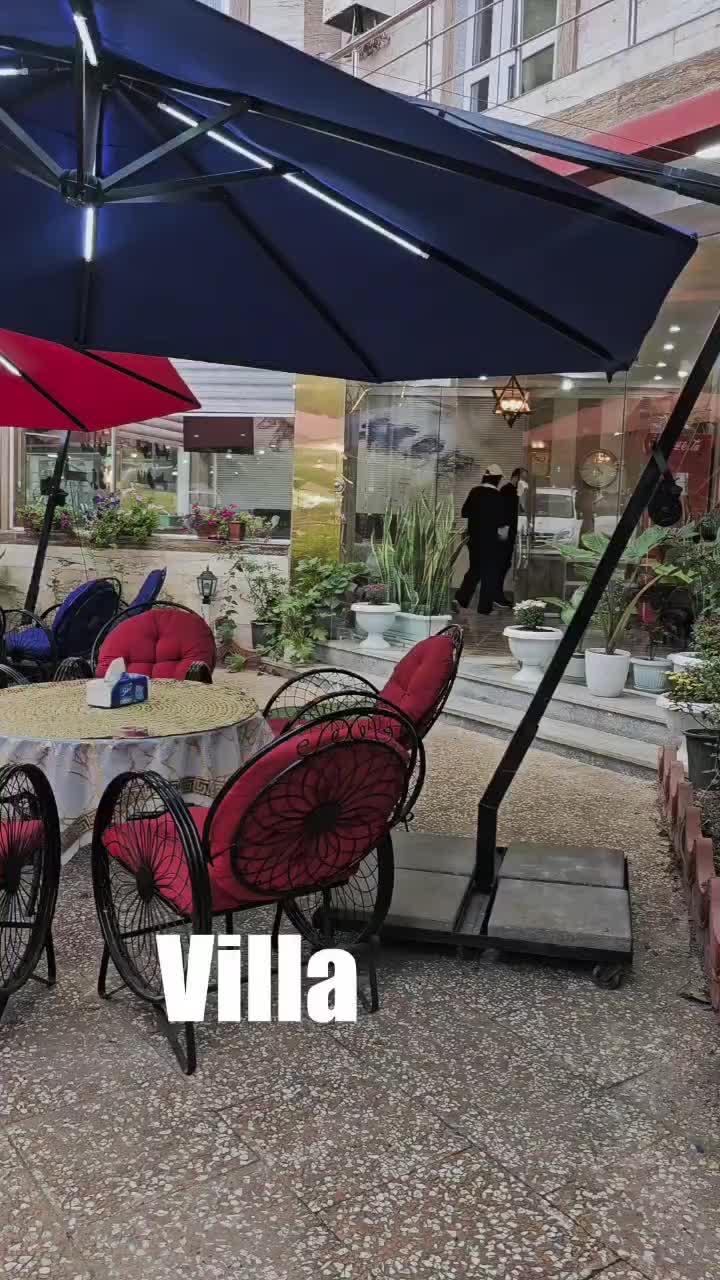 چتر سه قلو و سایبان پایه دیواری شرکت villarest|فروشگاه و مغازه|تهران, عباس‌آباد|دیوار