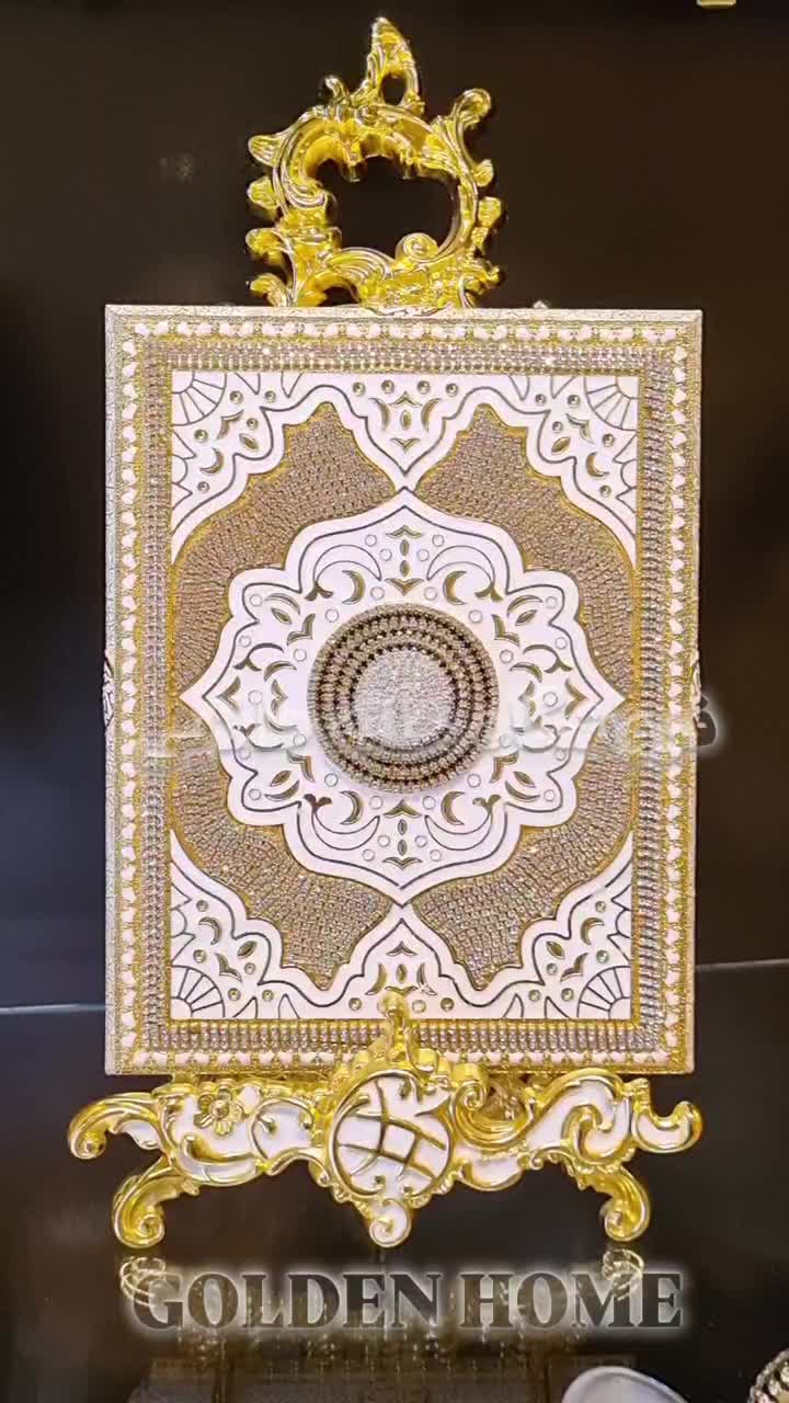 آبطلا اماراتی رحلهای تمام نگین دار وارداتی با پایه|ظروف سرو و پذیرایی|مشهد, سلام|دیوار