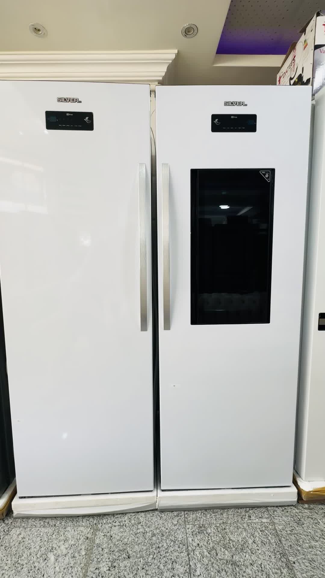 یخچال ۲قلو silver ice سفید|یخچال و فریزر|ارومیه, |دیوار