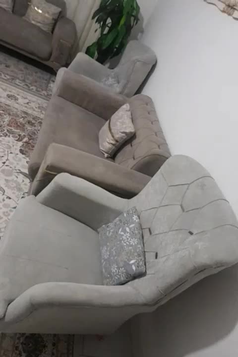 مبل هفت نفره پایه فلزی|مبلمان خانگی و میز عسلی|هشتگرد, خور|دیوار