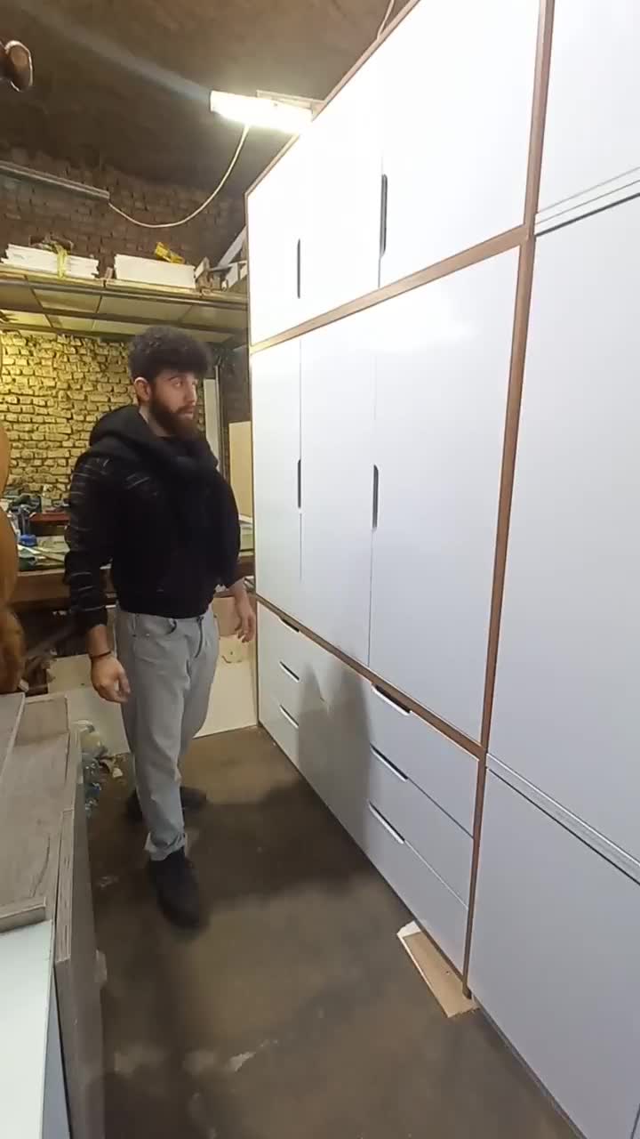 کمد دیواری بزرگ پازلی|جاکفشی، کمد، دراور|گرگان, |دیوار